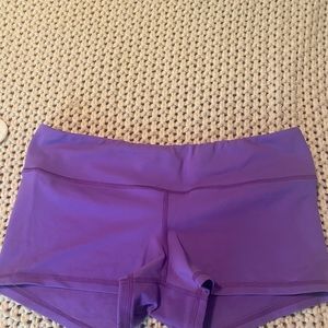 Purple fleo shorts